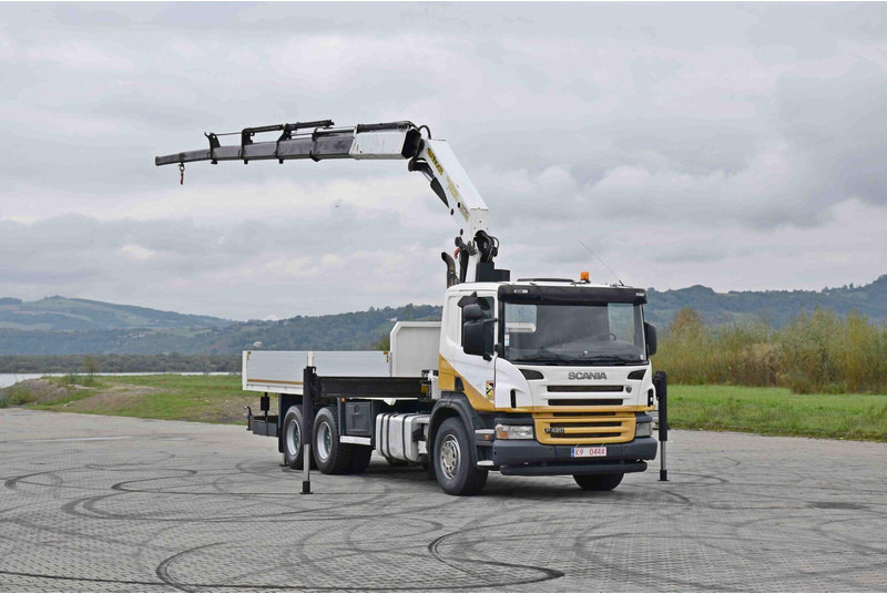 Scania P 420 - Madelveok/ Platvormveok, Kraanaga veoauto: pilt 2 Scania P 420 - Madelveok/ Platvormveok, Kraanaga veoauto: pilt 2