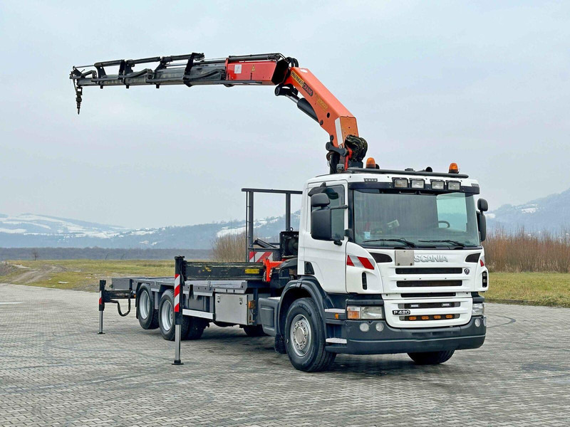 Scania P 420* PLATFORM 6,80m * PK 29002+FUNK * TOP - Madelveok/ Platvormveok, Kraanaga veoauto: pilt 2 Scania P 420* PLATFORM 6,80m * PK 29002+FUNK * TOP - Madelveok/ Platvormveok, Kraanaga veoauto: pilt 2