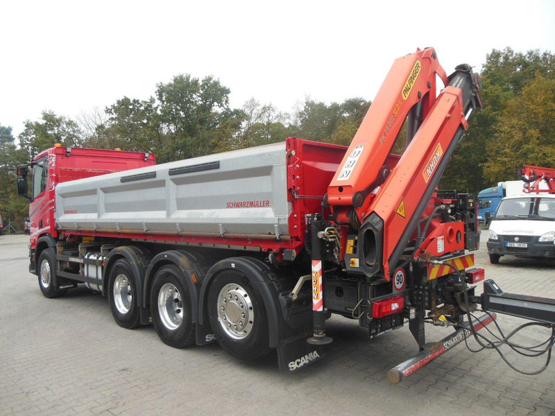 Scania R 580 8X4 + PALFINGER PK 19.001 crane - Kallurauto, Kraanaga veoauto: pilt 3 Scania R 580 8X4 + PALFINGER PK 19.001 crane - Kallurauto, Kraanaga veoauto: pilt 3