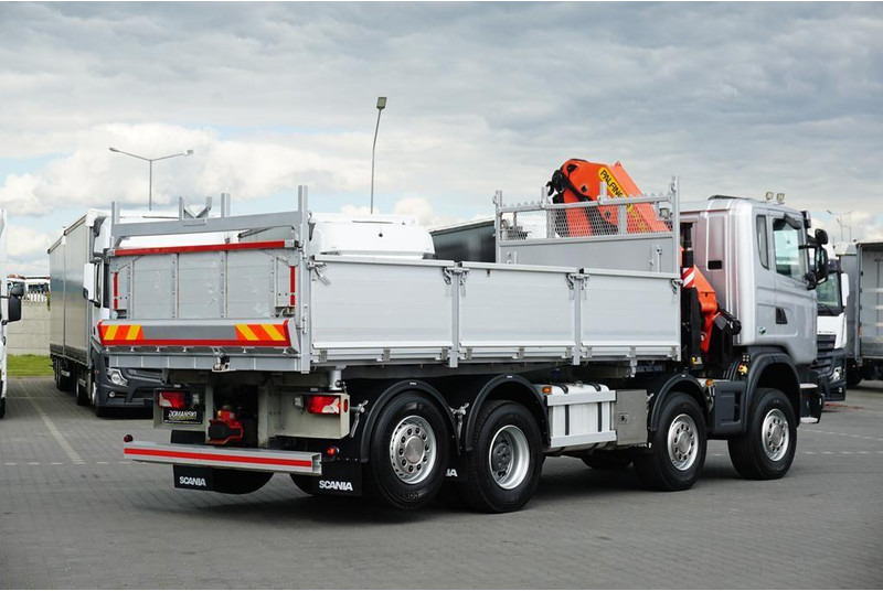 Scanvo G 400 / E 5 / 8 X 4 / 4 x 4 / WYWROTKA + HDS / TRIDEM / PALFINGE - Kallurauto, Kraanaga veoauto: pilt 5 Scanvo G 400 / E 5 / 8 X 4 / 4 x 4 / WYWROTKA + HDS / TRIDEM / PALFINGE - Kallurauto, Kraanaga veoauto: pilt 5