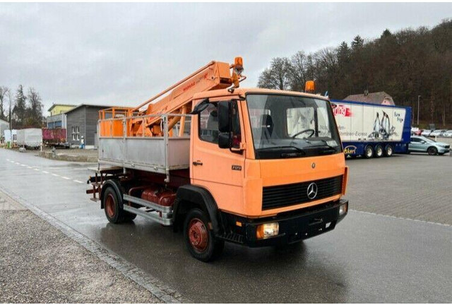 Mercedes-Benz 709 Bucket truck Wumag 14 m - Veoauto, Kraanaga veoauto: pilt 2 Mercedes-Benz 709 Bucket truck Wumag 14 m - Veoauto, Kraanaga veoauto: pilt 2
