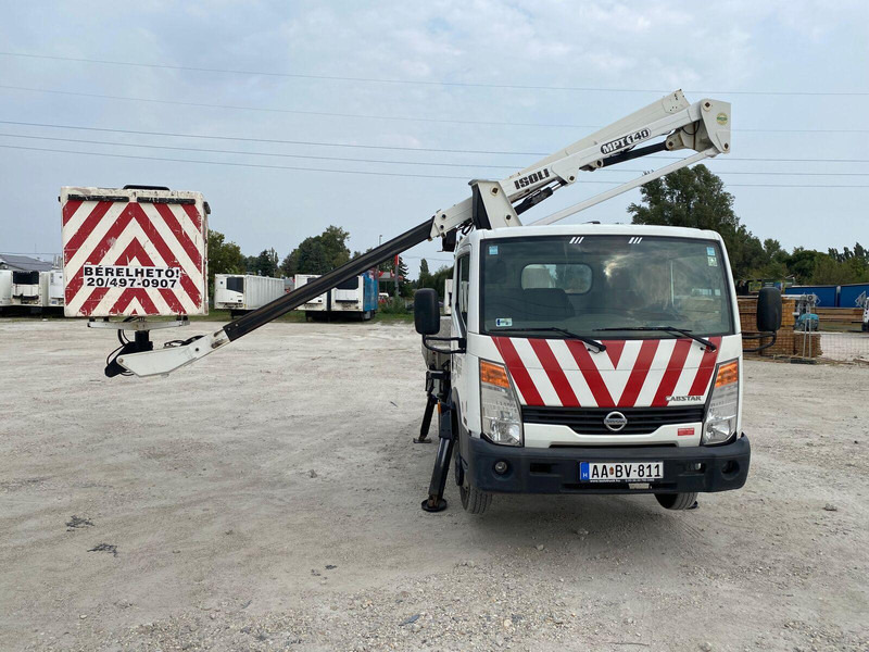 Nissan Cabstar 35.14 - ISOLI Lifting Basket - 14m - Veoauto, Kraanaga veoauto: pilt 1 Nissan Cabstar 35.14 - ISOLI Lifting Basket - 14m - Veoauto, Kraanaga veoauto: pilt 1