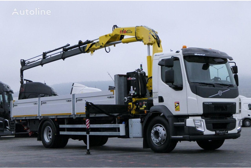 Volvo FE 280 - Madelveok/ Platvormveok, Kraanaga veoauto: pilt 1 Volvo FE 280 - Madelveok/ Platvormveok, Kraanaga veoauto: pilt 1