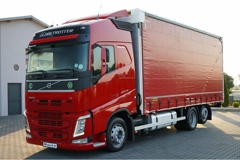 Volvo FH 460 / FIRANKA / 6x2 / PODNOSZONY DACH / I-PARK COOL / OŚ PODN - Tent veoauto: pilt 1 Volvo FH 460 / FIRANKA / 6x2 / PODNOSZONY DACH / I-PARK COOL / OŚ PODN - Tent veoauto: pilt 1
