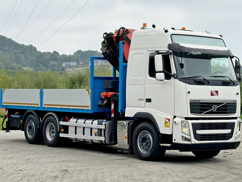 Volvo FH 500 - Madelveok/ Platvormveok, Kraanaga veoauto: pilt 4 Volvo FH 500 - Madelveok/ Platvormveok, Kraanaga veoauto: pilt 4