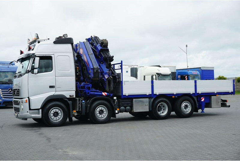 Volvo FH / 520 / 8 X 2 / SKRZYNIOWY + HDS / PM 85 SP + JIB J 1204 / WY - Madelveok/ Platvormveok, Kraanaga veoauto: pilt 5 Volvo FH / 520 / 8 X 2 / SKRZYNIOWY + HDS / PM 85 SP + JIB J 1204 / WY - Madelveok/ Platvormveok, Kraanaga veoauto: pilt 5