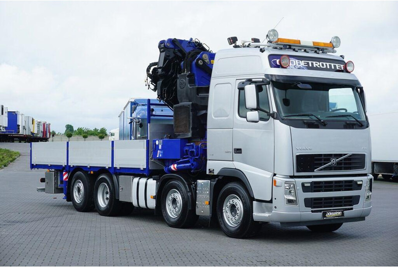 Volvo FH / 520 / 8 X 2 / SKRZYNIOWY + HDS / PM 85 SP + JIB J 1204 / WY - Madelveok/ Platvormveok, Kraanaga veoauto: pilt 2 Volvo FH / 520 / 8 X 2 / SKRZYNIOWY + HDS / PM 85 SP + JIB J 1204 / WY - Madelveok/ Platvormveok, Kraanaga veoauto: pilt 2