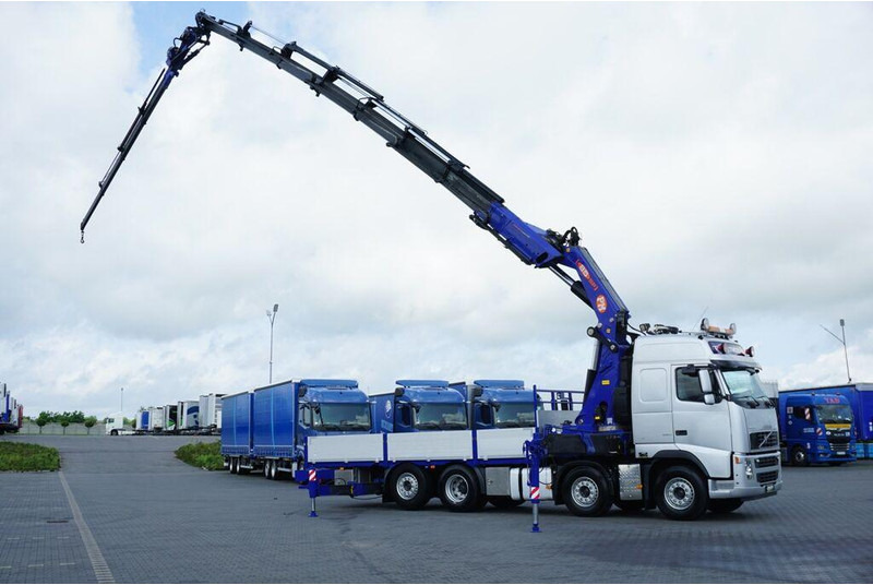 Volvo FH / 520 / 8 X 2 / SKRZYNIOWY + HDS / PM 85 SP + JIB J 1204 / WY - Madelveok/ Platvormveok, Kraanaga veoauto: pilt 4 Volvo FH / 520 / 8 X 2 / SKRZYNIOWY + HDS / PM 85 SP + JIB J 1204 / WY - Madelveok/ Platvormveok, Kraanaga veoauto: pilt 4