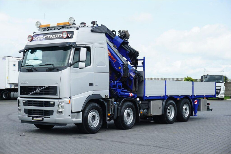 Volvo FH / 520 / 8 X 2 / SKRZYNIOWY + HDS / PM 85 SP + JIB J 1204 / WY - Madelveok/ Platvormveok, Kraanaga veoauto: pilt 3 Volvo FH / 520 / 8 X 2 / SKRZYNIOWY + HDS / PM 85 SP + JIB J 1204 / WY - Madelveok/ Platvormveok, Kraanaga veoauto: pilt 3