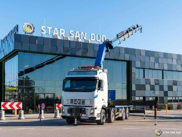 Volvo FH480 8x2 HMF 6020-OK6 Kran Crane 2016 - Madelveok/ Platvormveok, Kraanaga veoauto: pilt 1 Volvo FH480 8x2 HMF 6020-OK6 Kran Crane 2016 - Madelveok/ Platvormveok, Kraanaga veoauto: pilt 1