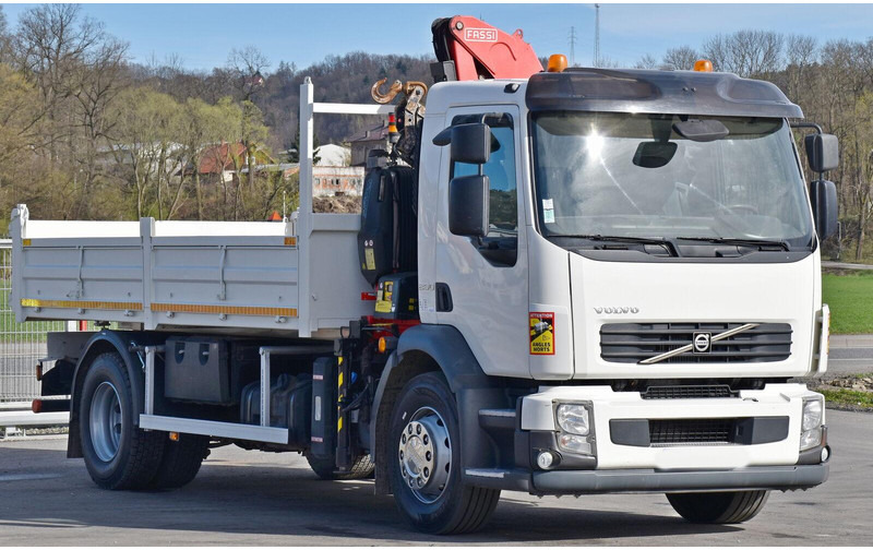 Volvo FL 290 KIPPER 4,90m * FASSI F95A.22 + FUNK * TOP - Kallurauto, Kraanaga veoauto: pilt 3 Volvo FL 290 KIPPER 4,90m * FASSI F95A.22 + FUNK * TOP - Kallurauto, Kraanaga veoauto: pilt 3