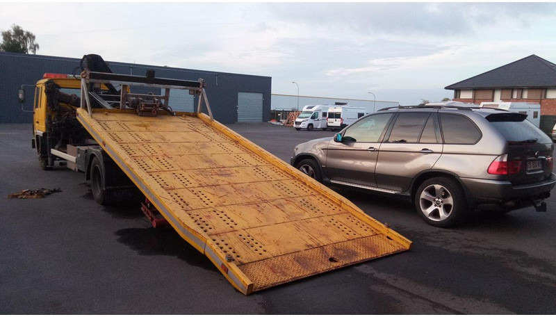 Volvo FL611 Car transporter + crane Hiab 071 - Treilerveoauto: pilt 3 Volvo FL611 Car transporter + crane Hiab 071 - Treilerveoauto: pilt 3