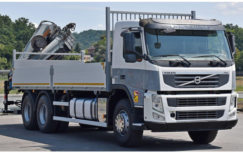 Volvo FM 370 - Madelveok/ Platvormveok, Kraanaga veoauto: pilt 3 Volvo FM 370 - Madelveok/ Platvormveok, Kraanaga veoauto: pilt 3
