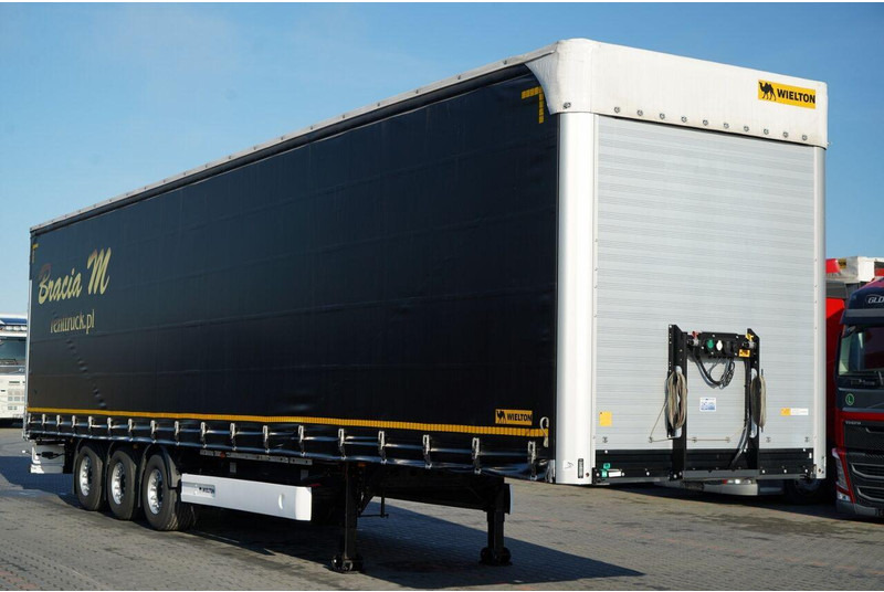 Wielton FIRANKA / MEGA / LOWDECK / MAŁO UŻYWANA / 80 TYS KM / OŚ PODNOSZ - Tentpoolhaagis: pilt 1 Wielton FIRANKA / MEGA / LOWDECK / MAŁO UŻYWANA / 80 TYS KM / OŚ PODNOSZ - Tentpoolhaagis: pilt 1