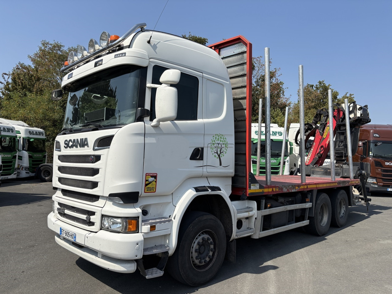 SCANIA R 580 CB6x4HHZ - Kabiinišassiiga veoauto: pilt 1 SCANIA R 580 CB6x4HHZ - Kabiinišassiiga veoauto: pilt 1