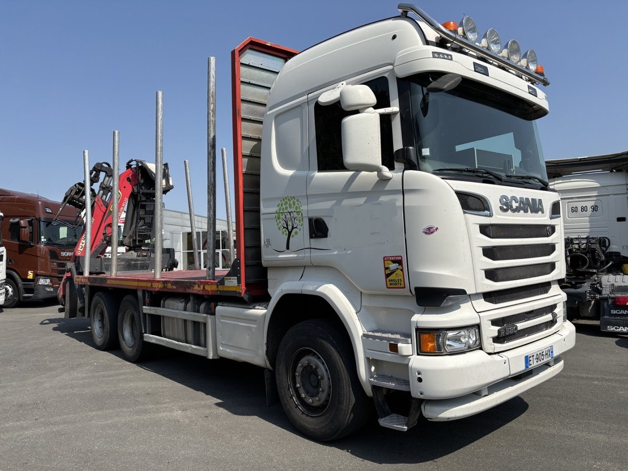 SCANIA R 580 CB6x4HHZ - Kabiinišassiiga veoauto: pilt 2 SCANIA R 580 CB6x4HHZ - Kabiinišassiiga veoauto: pilt 2