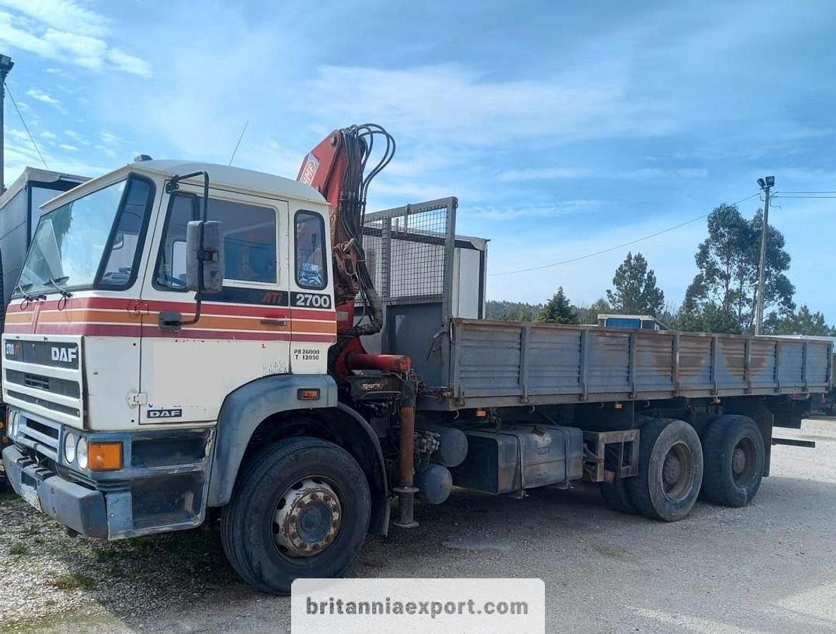 DAF 2700 ATI 6x4 26 Ton Sideways Tipper with HMF 820 Crane | Export Ready. - Kallurauto, Kraanaga veoauto: pilt 3 DAF 2700 ATI 6x4 26 Ton Sideways Tipper with HMF 820 Crane | Export Ready. - Kallurauto, Kraanaga veoauto: pilt 3