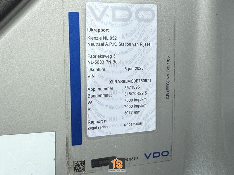 Madelveok/ Platvormveok, Kraanaga veoauto DAF FAN CF85 .460 - AUTOMATIC - EURO 5 - KRAN/CRANE HIAB 377: pilt 14