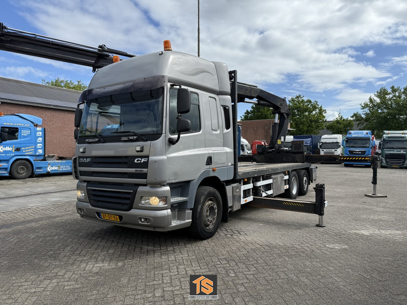 Madelveok/ Platvormveok, Kraanaga veoauto DAF FAN CF85 .460 - AUTOMATIC - EURO 5 - KRAN/CRANE HIAB 377: pilt 19