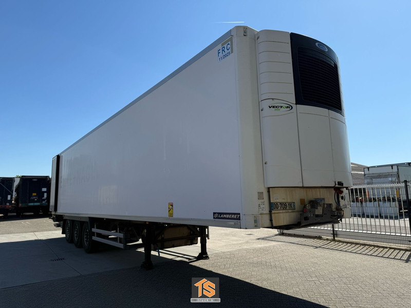 LAMBERET LVF S 3F KOELER/REEFER/KUHLKOFFER - CARRIER VECTOR 1550 - APK/TUV 01/2026 - TOP! - Külmutiga poolhaagis: pilt 1 LAMBERET LVF S 3F KOELER/REEFER/KUHLKOFFER - CARRIER VECTOR 1550 - APK/TUV 01/2026 - TOP! - Külmutiga poolhaagis: pilt 1