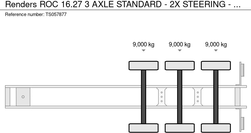 Tentpoolhaagis Renders ROC 16.27 3 AXLE STANDARD - 2X STEERING - NL TOP TRAILER: pilt 8