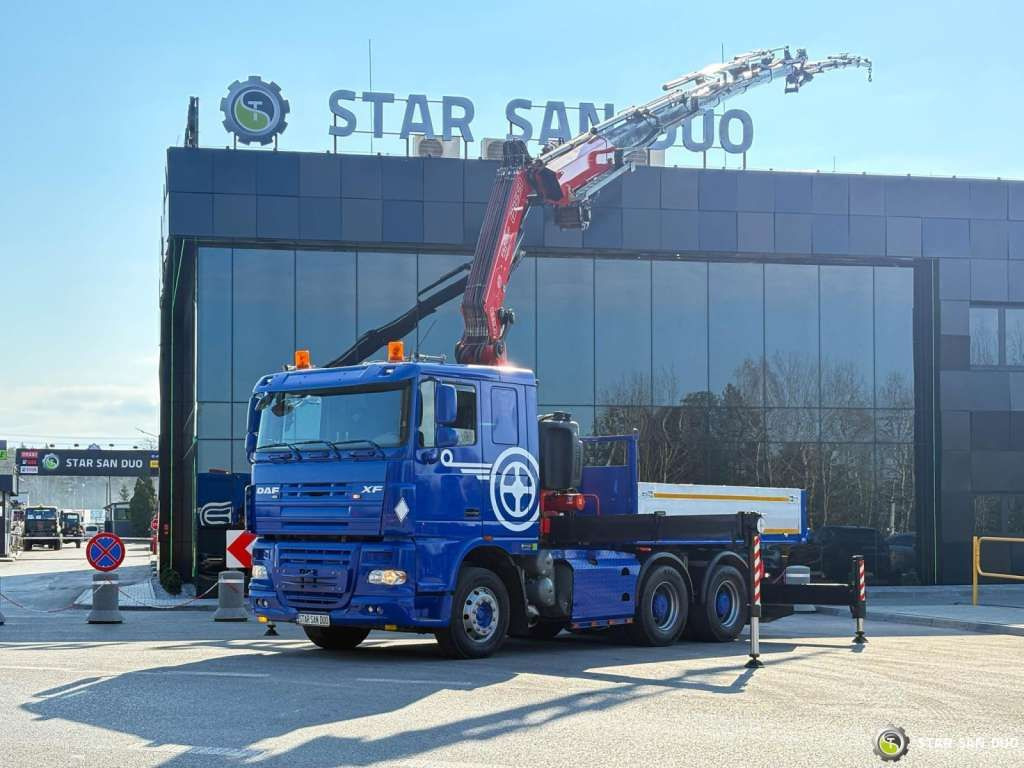 DAF XF 105.510 6x4 FASSI 450 FLY JIB Winch 5th - Kraanaga veoauto: pilt 3 DAF XF 105.510 6x4 FASSI 450 FLY JIB Winch 5th - Kraanaga veoauto: pilt 3