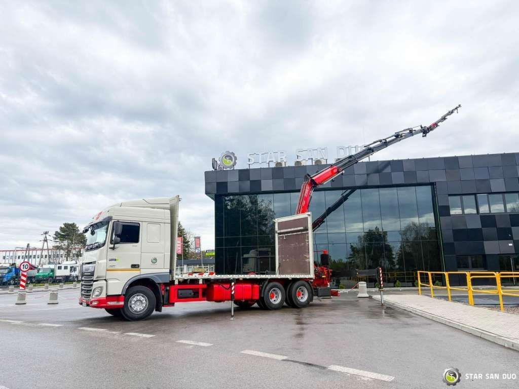 DAF XF 440 6x2 Fassi F365 FLY JIBCranePallet Grippe - Kraanaga veoauto: pilt 3 DAF XF 440 6x2 Fassi F365 FLY JIBCranePallet Grippe - Kraanaga veoauto: pilt 3