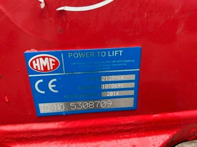 HMF 2120 K4 2014 CRANE KRAN REMOTE CONTROL - Kraana-manipulaator: pilt 3 HMF 2120 K4 2014 CRANE KRAN REMOTE CONTROL - Kraana-manipulaator: pilt 3