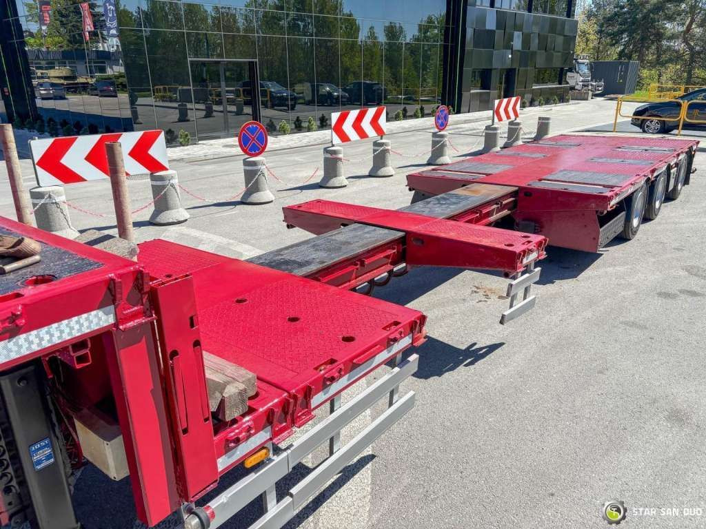 HRD Semitrailer Low Loader NRD NTS 3 Axle Tieflader - Madal platvormpoolhaagis: pilt 3 HRD Semitrailer Low Loader NRD NTS 3 Axle Tieflader - Madal platvormpoolhaagis: pilt 3