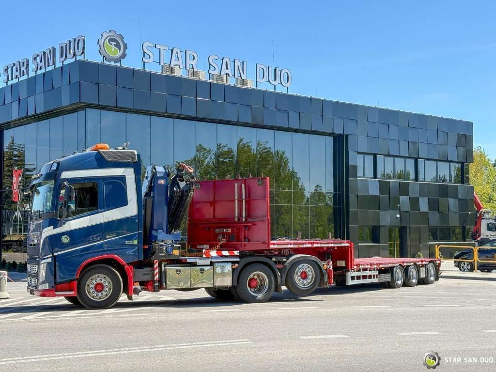 HRD Semitrailer Low Loader NRD NTS 3 Axle Tieflader - Madal platvormpoolhaagis: pilt 4 HRD Semitrailer Low Loader NRD NTS 3 Axle Tieflader - Madal platvormpoolhaagis: pilt 4