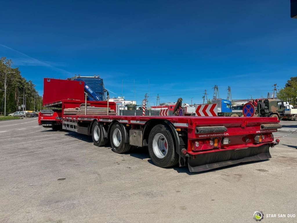 HRD Semitrailer Low Loader NRD NTS 3 Axle Tieflader - Madal platvormpoolhaagis: pilt 2 HRD Semitrailer Low Loader NRD NTS 3 Axle Tieflader - Madal platvormpoolhaagis: pilt 2