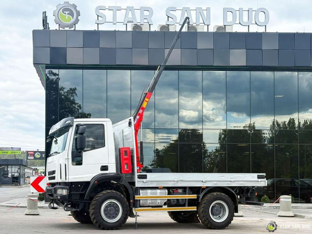 Iveco Eurocargo 4x4 HMF 202 Euro 6 mileage: 76,000 k - Kraanaga veoauto: pilt 1 Iveco Eurocargo 4x4 HMF 202 Euro 6 mileage: 76,000 k - Kraanaga veoauto: pilt 1