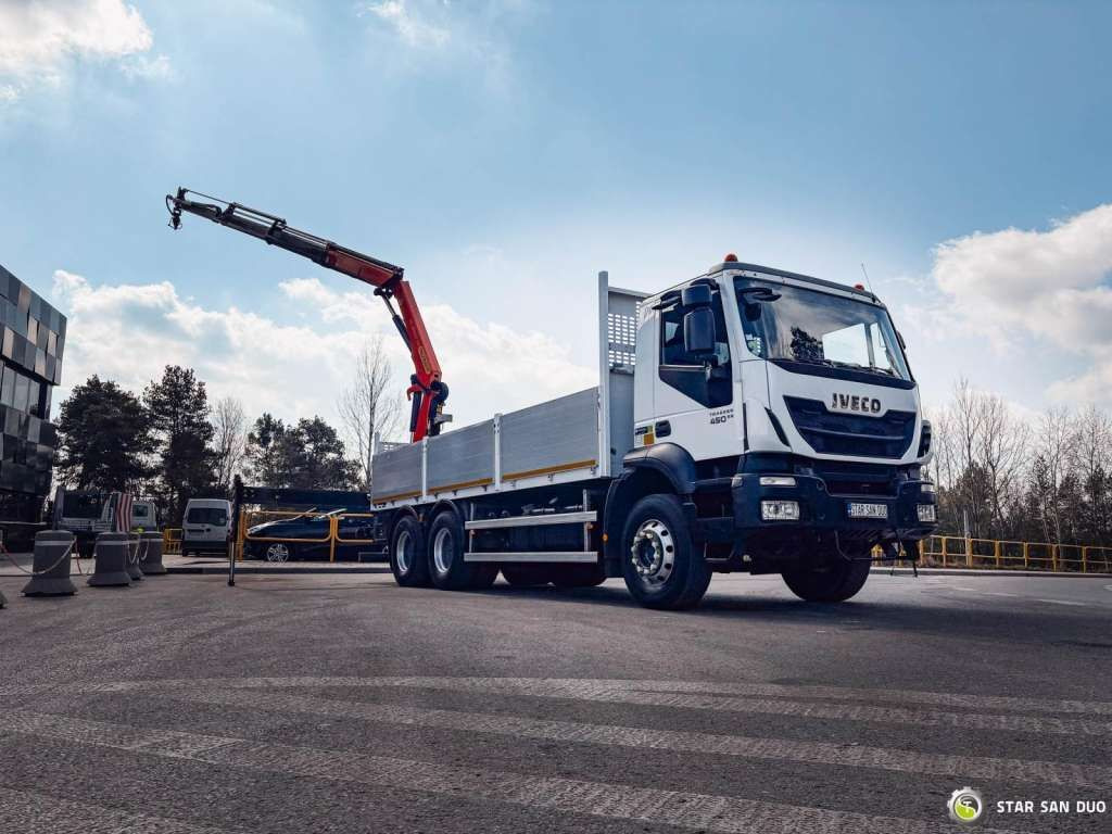 Iveco TRAKKER 450 6x4 PALFINGER PK 18502 SH Rotator - Kraanaga veoauto: pilt 4 Iveco TRAKKER 450 6x4 PALFINGER PK 18502 SH Rotator - Kraanaga veoauto: pilt 4