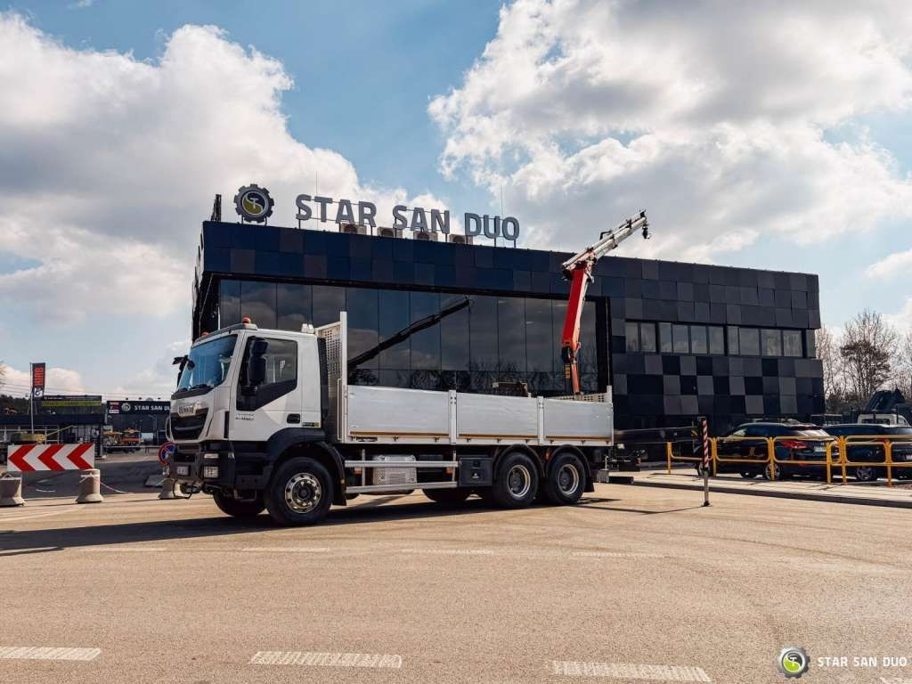 Iveco TRAKKER 450 6x4 PALFINGER PK 18502 SH Rotator - Kraanaga veoauto: pilt 5 Iveco TRAKKER 450 6x4 PALFINGER PK 18502 SH Rotator - Kraanaga veoauto: pilt 5