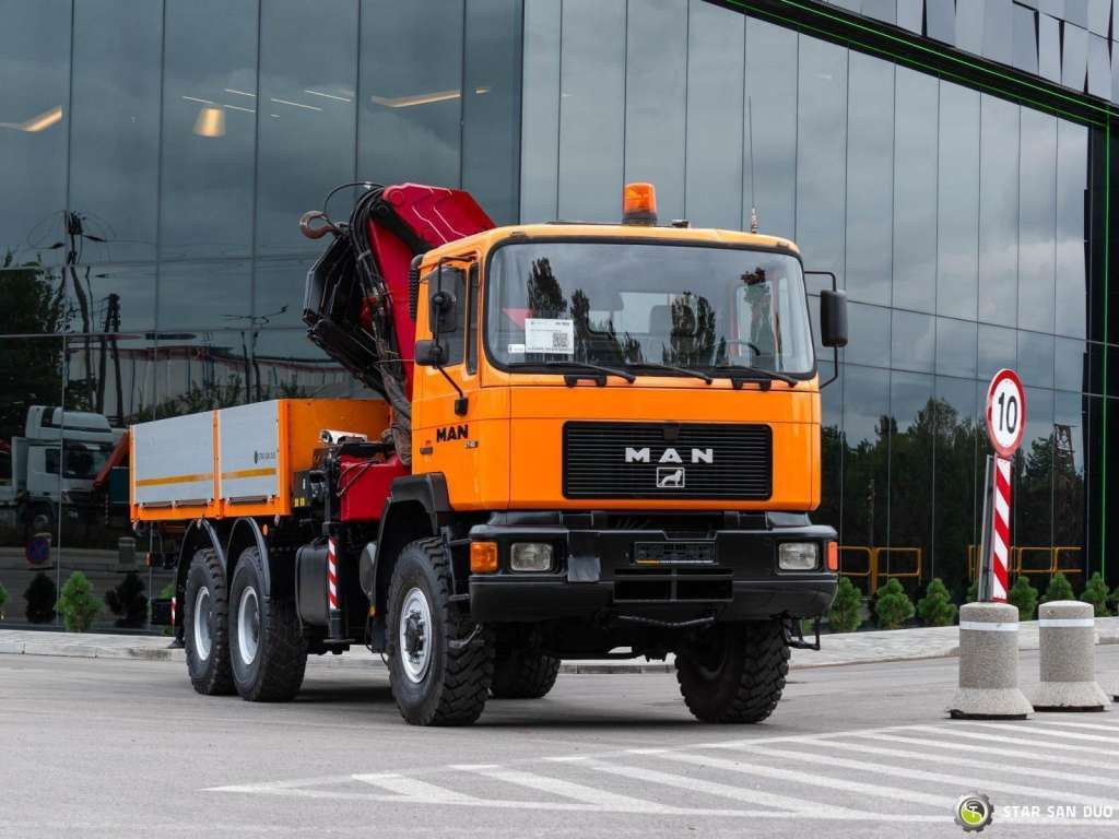 MAN 27.402 F10 6x6 HMF 3620 K4 Hds Crane - Kraanaga veoauto: pilt 3 MAN 27.402 F10 6x6 HMF 3620 K4 Hds Crane - Kraanaga veoauto: pilt 3