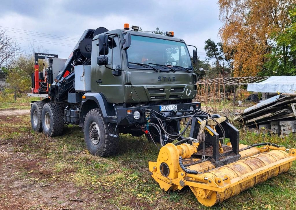 MAN 6x6 Star 266 6x6 HIAB X HIPRO 192 E-6 - Kraanaga veoauto: pilt 1 MAN 6x6 Star 266 6x6 HIAB X HIPRO 192 E-6 - Kraanaga veoauto: pilt 1