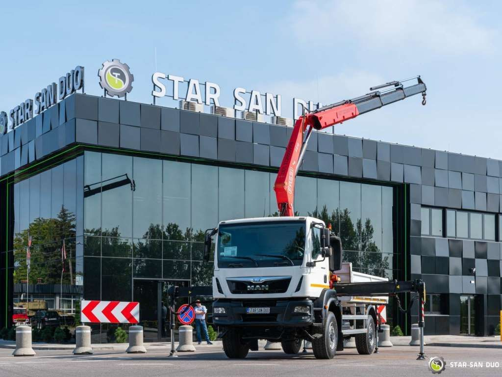 MAN  TGM 18.250 4x4 Fassi F215A.0.23 Active HDS Cran - Kraanaga veoauto: pilt 1 MAN  TGM 18.250 4x4 Fassi F215A.0.23 Active HDS Cran - Kraanaga veoauto: pilt 1