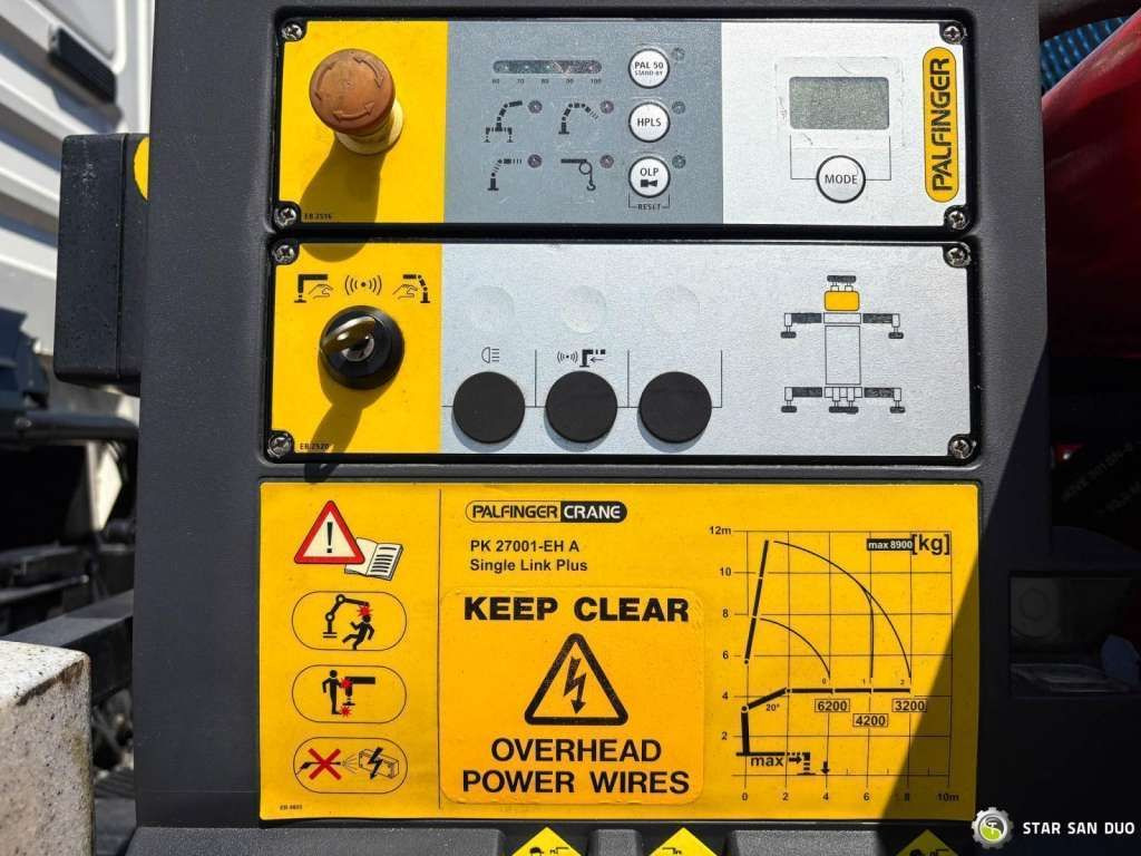 Kallurauto MAN  TGM 18 250 4x4 PALFINGER PK 27001 HDS Crane Kra: pilt 13