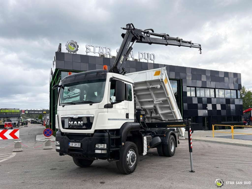 MAN TGS 18.360 4x4 HIAB 144 E-4 Crane Kipper - Kallurauto: pilt 1 MAN TGS 18.360 4x4 HIAB 144 E-4 Crane Kipper - Kallurauto: pilt 1