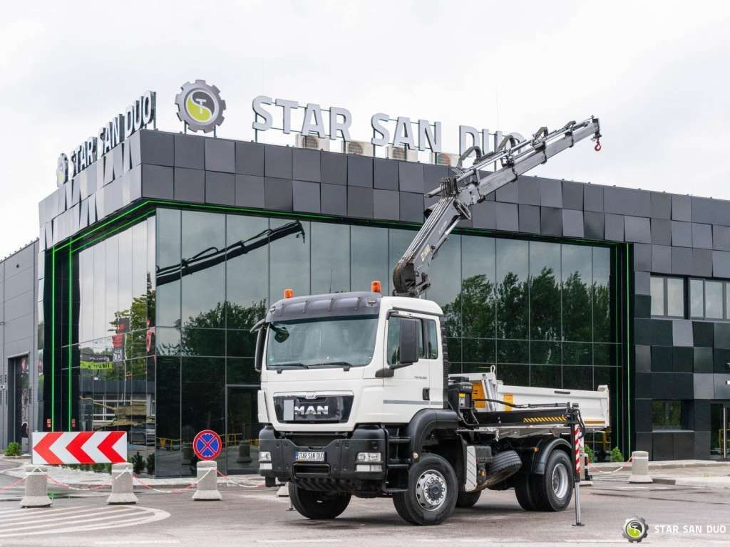 MAN TGS 18.360 4x4 HIAB 144 E-4 Crane Kipper - Kallurauto: pilt 3 MAN TGS 18.360 4x4 HIAB 144 E-4 Crane Kipper - Kallurauto: pilt 3