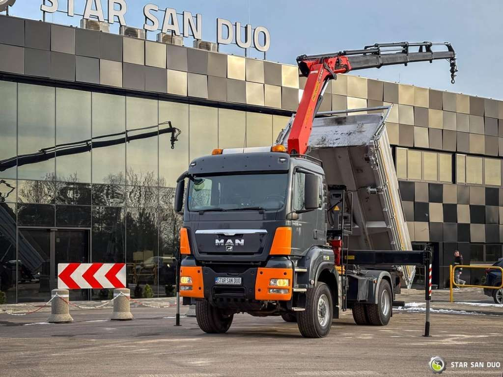 MAN TGS 18.480 PALFINGER PK 16502 HDS Crane,Kipper MAN TGS 18.480 PALFINGER PK 16502 HDS Crane,Kipper - Kraanaga veoauto, Kallurauto: pilt 3 MAN TGS 18.480 PALFINGER PK 16502 HDS Crane,Kipper MAN TGS 18.480 PALFINGER PK 16502 HDS Crane,Kipper - Kraanaga veoauto, Kallurauto: pilt 3