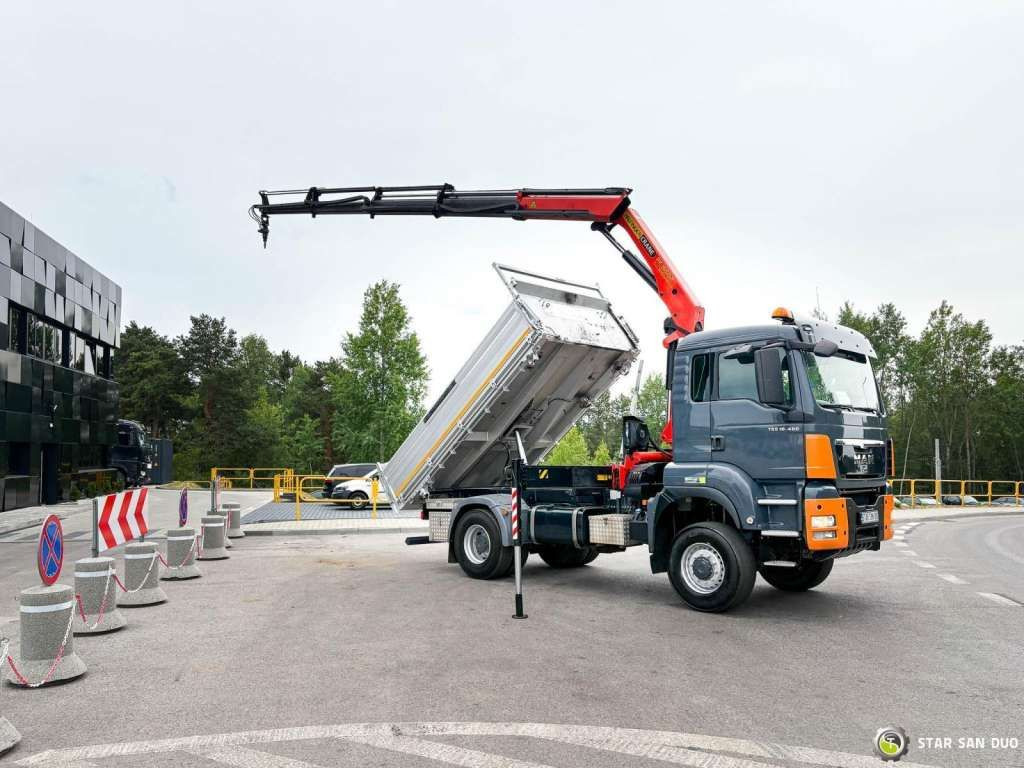 MAN TGS 18.480 PALFINGER PK 16502 HDS Crane,Kipper MAN TGS 18.480 PALFINGER PK 16502 HDS Crane,Kipper - Kallurauto: pilt 2 MAN TGS 18.480 PALFINGER PK 16502 HDS Crane,Kipper MAN TGS 18.480 PALFINGER PK 16502 HDS Crane,Kipper - Kallurauto: pilt 2