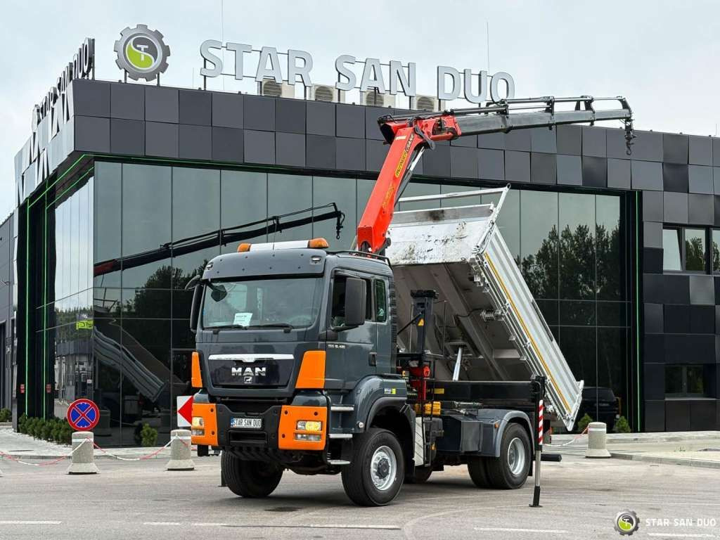 MAN TGS 18.480 PALFINGER PK 16502 HDS Crane,Kipper - Kraanaga veoauto: pilt 2 MAN TGS 18.480 PALFINGER PK 16502 HDS Crane,Kipper - Kraanaga veoauto: pilt 2