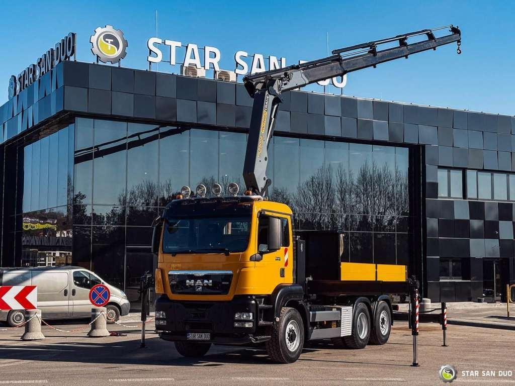 MAN TGS 28.480 6x4x4 H PALFINGER PK 29002 CRANE 5th - Kraanaga veoauto: pilt 1 MAN TGS 28.480 6x4x4 H PALFINGER PK 29002 CRANE 5th - Kraanaga veoauto: pilt 1