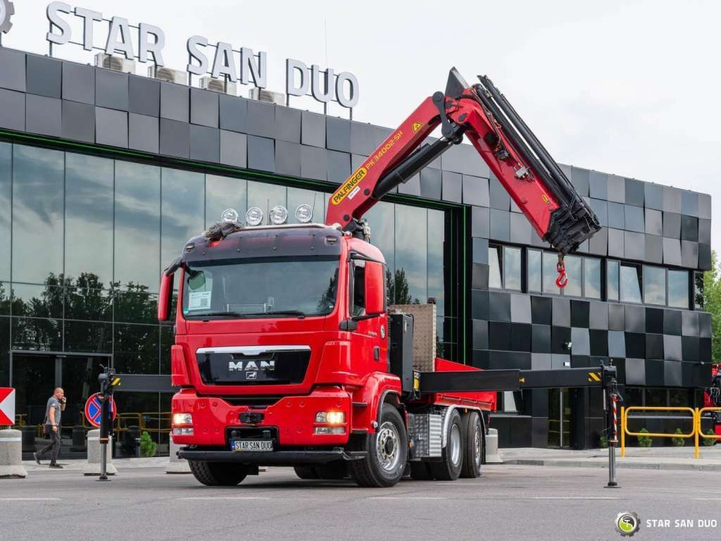 MAN TGS 28.480 6x4x4 H PALFINGER PK 34002 SH Crane - Kraanaga veoauto: pilt 5 MAN TGS 28.480 6x4x4 H PALFINGER PK 34002 SH Crane - Kraanaga veoauto: pilt 5