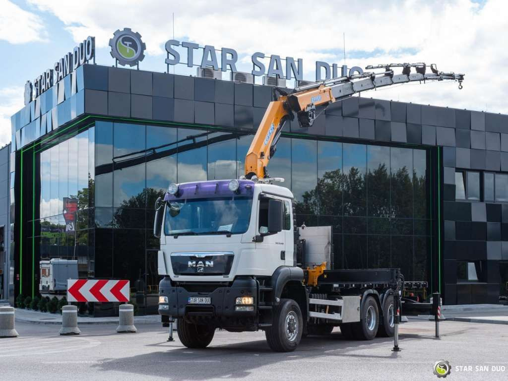 MAN TGS 33.400 6x6 BL EFFER 315/8S HDS Crane 2019 - Kraanaga veoauto: pilt 2 MAN TGS 33.400 6x6 BL EFFER 315/8S HDS Crane 2019 - Kraanaga veoauto: pilt 2