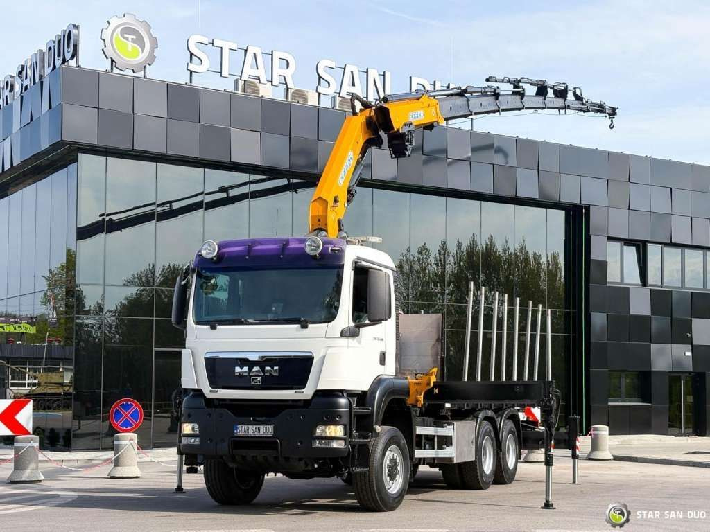 MAN TGS 33.400 6x6 BL EFFER 315/8S HDS Crane 2019 - Kraanaga veoauto: pilt 5 MAN TGS 33.400 6x6 BL EFFER 315/8S HDS Crane 2019 - Kraanaga veoauto: pilt 5