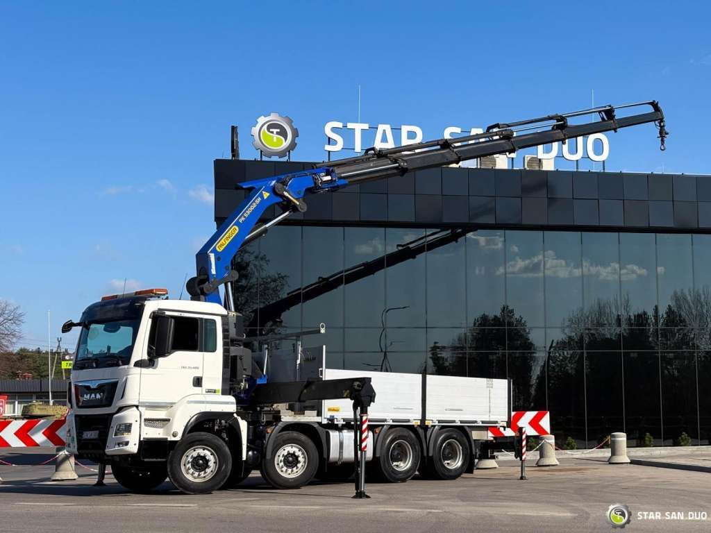 MAN TGS 35.480 8x4 PALFINGER PK 53002SH Crane - Kraanaga veoauto: pilt 3 MAN TGS 35.480 8x4 PALFINGER PK 53002SH Crane - Kraanaga veoauto: pilt 3