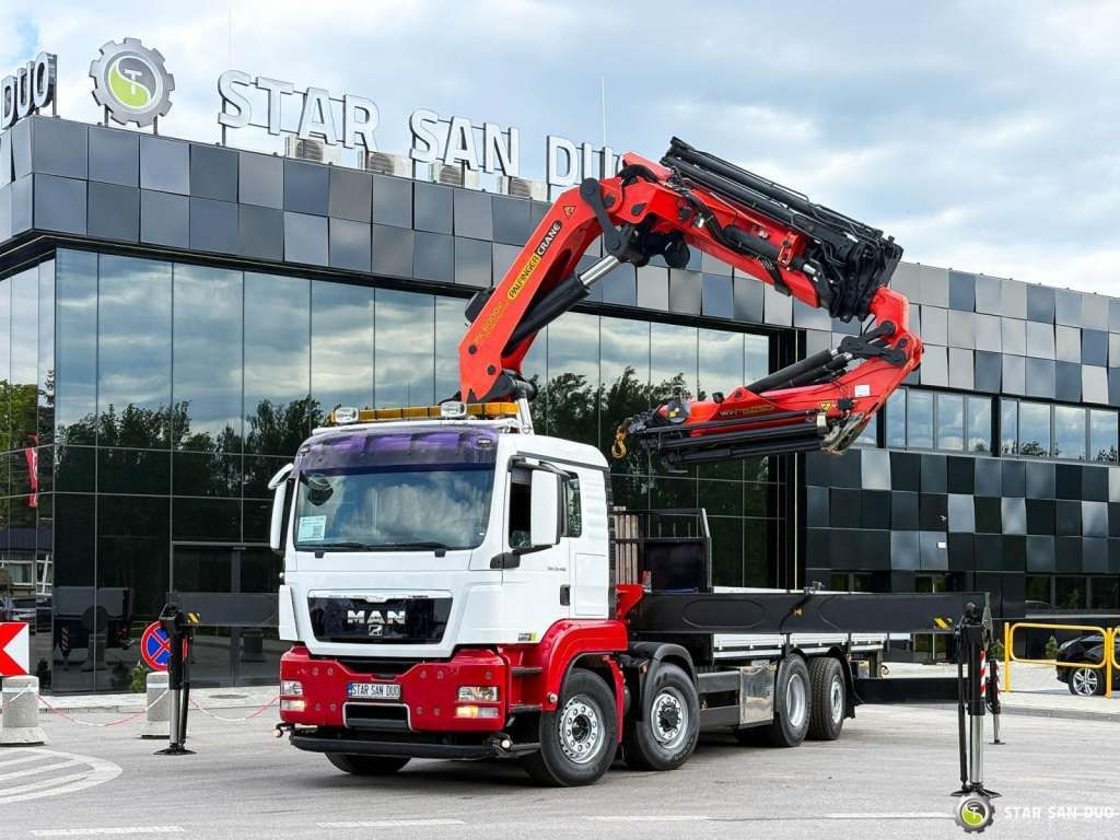 MAN TGS 35.480 8x4 PALFINGER PK 60002 Fly Jib Winch - Kraanaga veoauto: pilt 5 MAN TGS 35.480 8x4 PALFINGER PK 60002 Fly Jib Winch - Kraanaga veoauto: pilt 5
