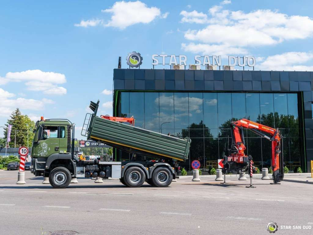 MAN TGS 35.480 PALFINGER PK 20002 HDS Grapple Tippe - Kallurauto: pilt 4 MAN TGS 35.480 PALFINGER PK 20002 HDS Grapple Tippe - Kallurauto: pilt 4